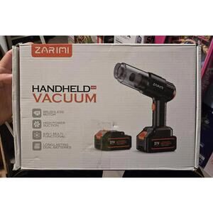 Zarimi Handheld Vacuum - High Power Suction, Brushless Motor